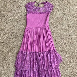JOYFOLIE IRIS DRESS IN ORCHID